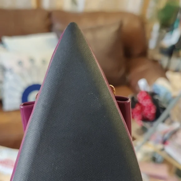 Paravano Pointed Buckle Flats in Magenta by C. Pansan - Picture 8 of 10